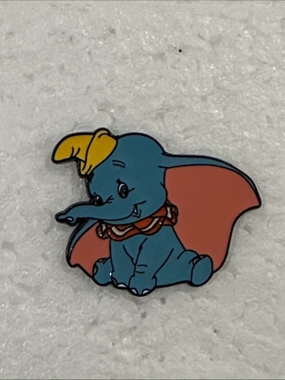Blue Dumbo Elephant Enamel Pin - Kids Accessory